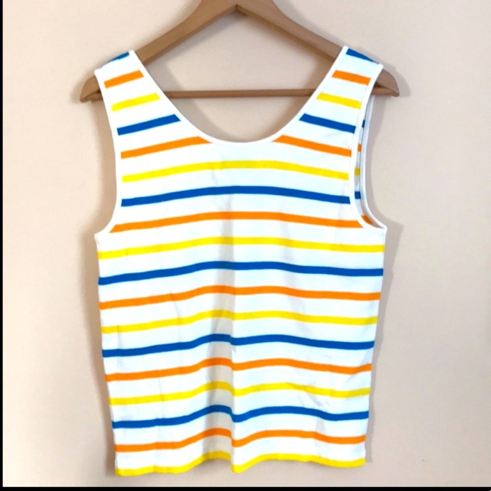 Striped Multicolor Tank Top - Picture 6 of 7